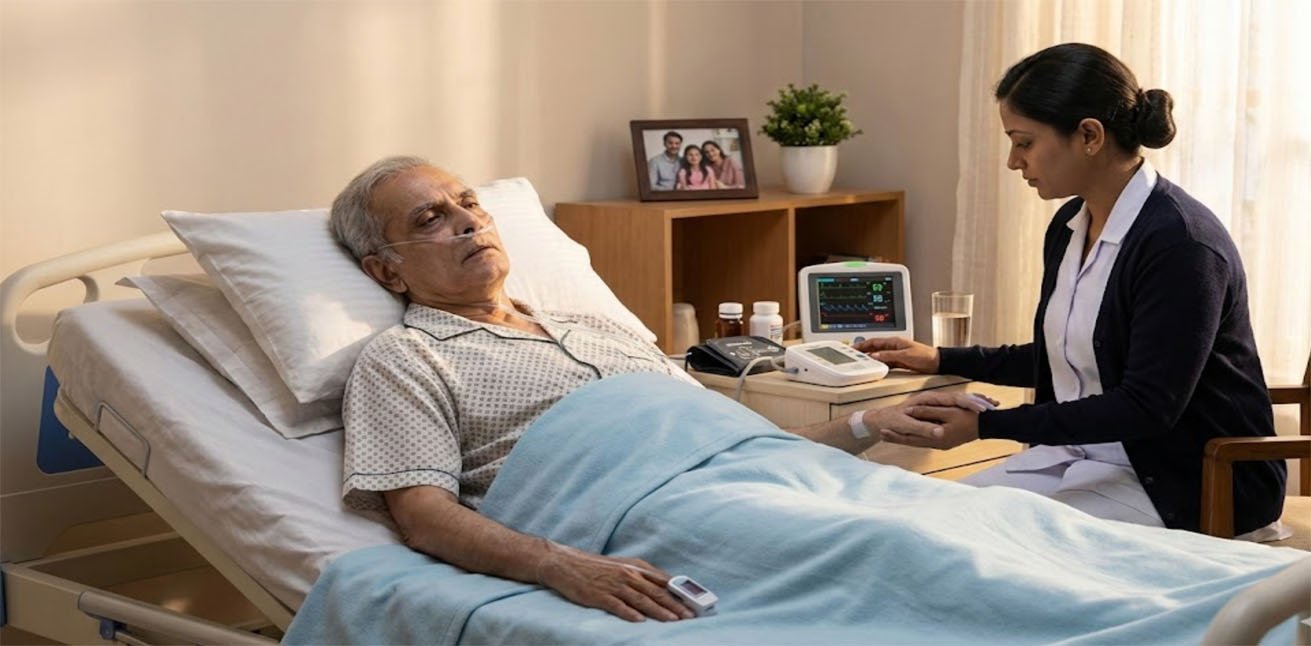 Nursing and healthcare services at home in Dwarka Delhi